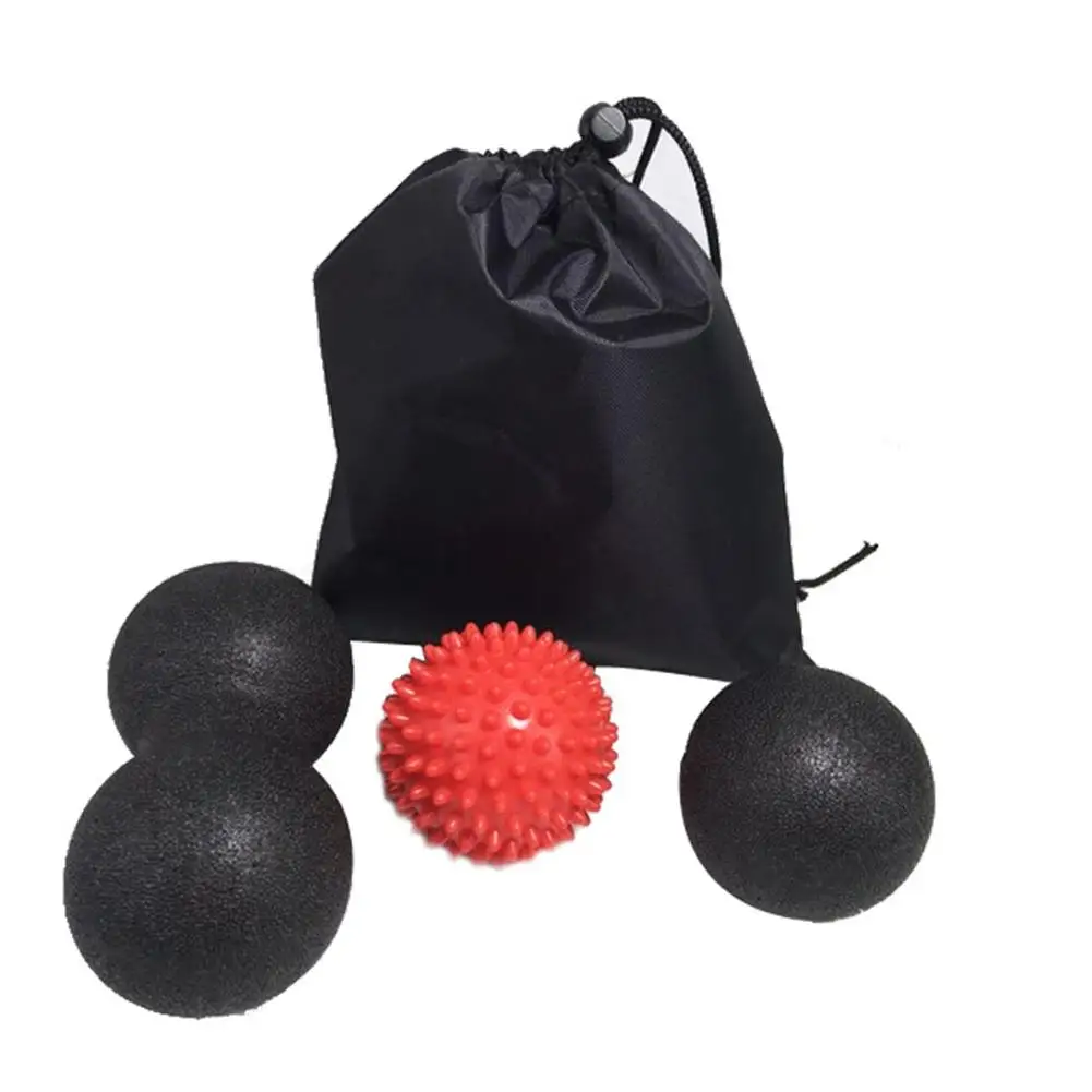 Арахисовый Массажный мяч набор арахисовый мяч с массажным шарик-шип Массажный мяч для мужчин и женщин тренировочные принадлежности для йоги