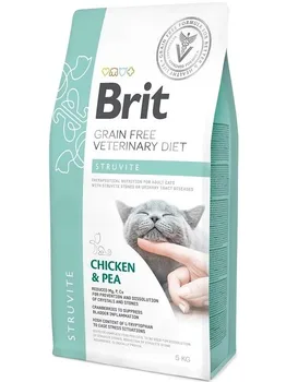 

Brit Veterinary Diet Struvite food when струвитном type ICD for cats, Chicken and peas, 400 C.