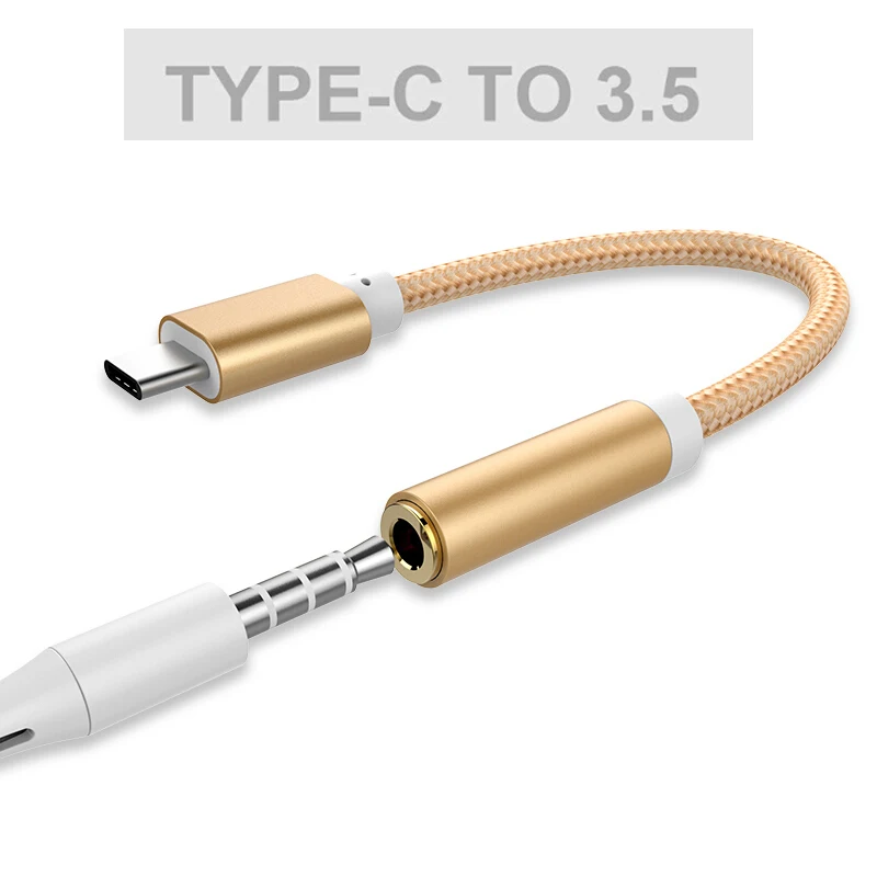 Переходник с USB Type C на 3 5 мм AUX для IPhone 11 Pro 12 переходник штырь-гнездо разъем