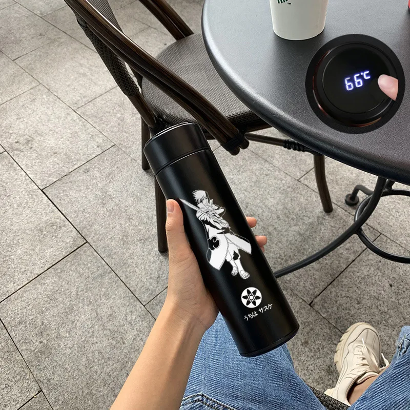 

Naruto Anime Peripheral Naruto Sasuke xiao nan Students Women's Insulated Cup Gift Cup Water Cup Ferret Spot Payne Fashion