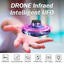 Flynova мини-Дрон Quadruplex UFO RC пальцевая обновленная подвеска гироскоп подвеска тонкая Регулировка декомпрессии RC игрушка в подарок