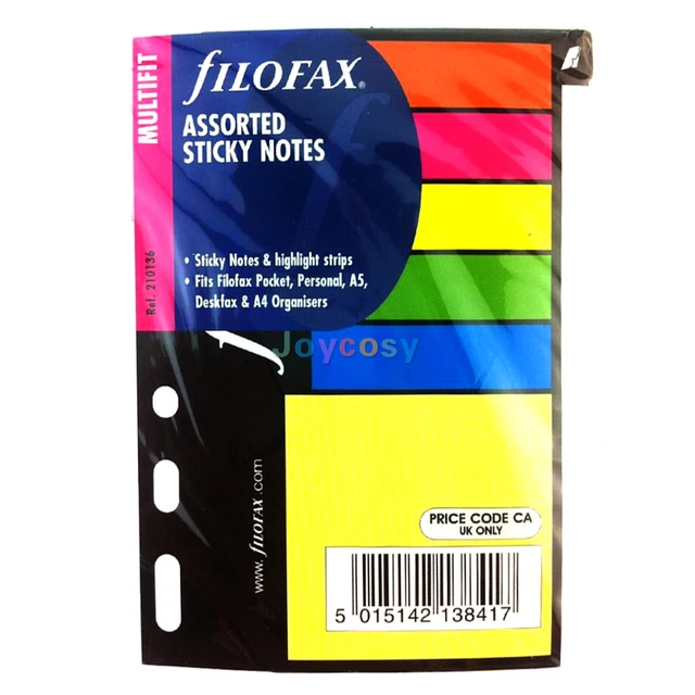 Assorted Sticky Notes Large - Filofax – Filofax US