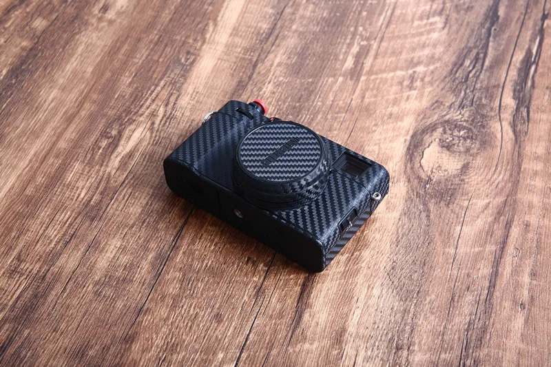 Защитная пленка для корпуса камеры наклейка из углеродного волокна Fujifilm X A7 X100V T200