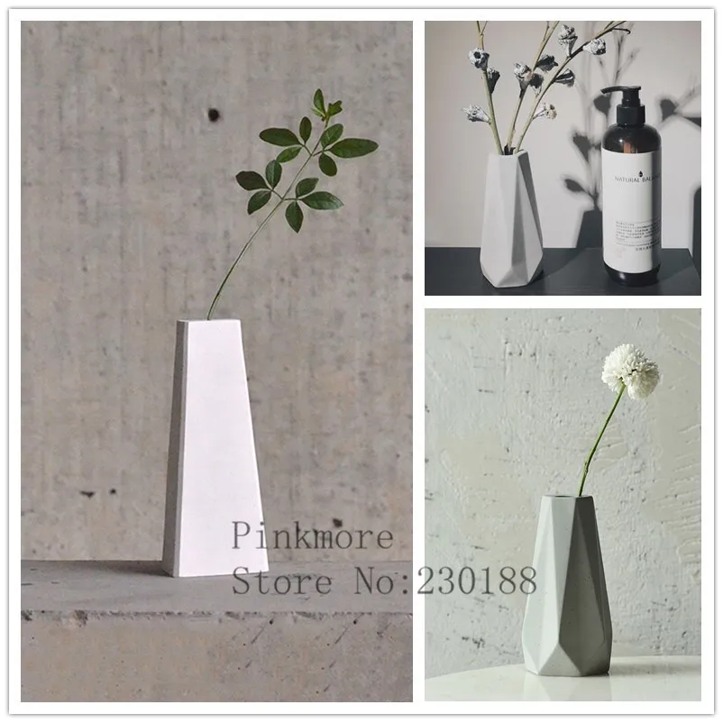 Concrete Vase Moulds DIY Home made Craft concrete planter molds for