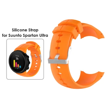 

Replacemet Watch Band Silicone Wristband for Suunto Spartan Ultra Solid Color Watch Strap Bracelet Sport Smart Watch