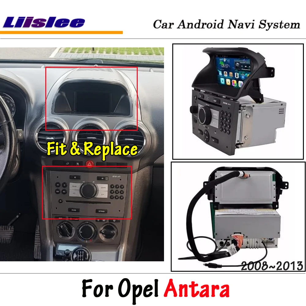 Автомагнитола Carplay для Opel Antara мультимедийная система с GPS-Навигатором DVD-плеером