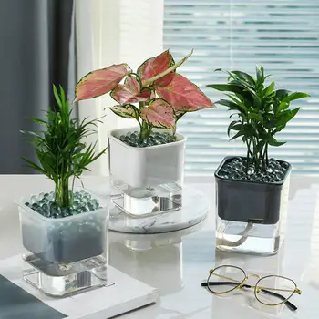 

Auto Irrigate Flower Pot Vase Automatic Watering Planter Lazy Planting