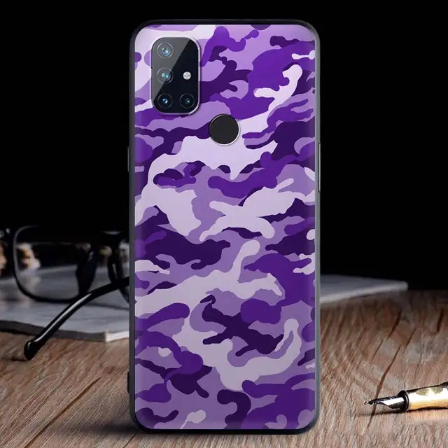 For OnePlus 8 Nord 7Pro Case For One Plus Z N10 5G 8T 7 Pro n100 7T 6T Full Protection Soft Phone Cover Camouflage Pattern Army B03
