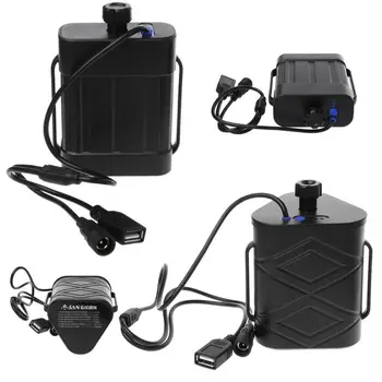 

Waterproof 2x26650/8.4V 3x 26650/12V Battery Storage Box Mobile Power Bank Storage Box USB Charger for Smartphone Bike LED Light