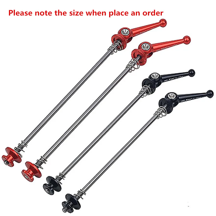 

Ultralight MTB Mountain Bicycle Small Wheel Road Bike 74/100/130/135mm Titanium Alloy Quick Release Rod Axle
