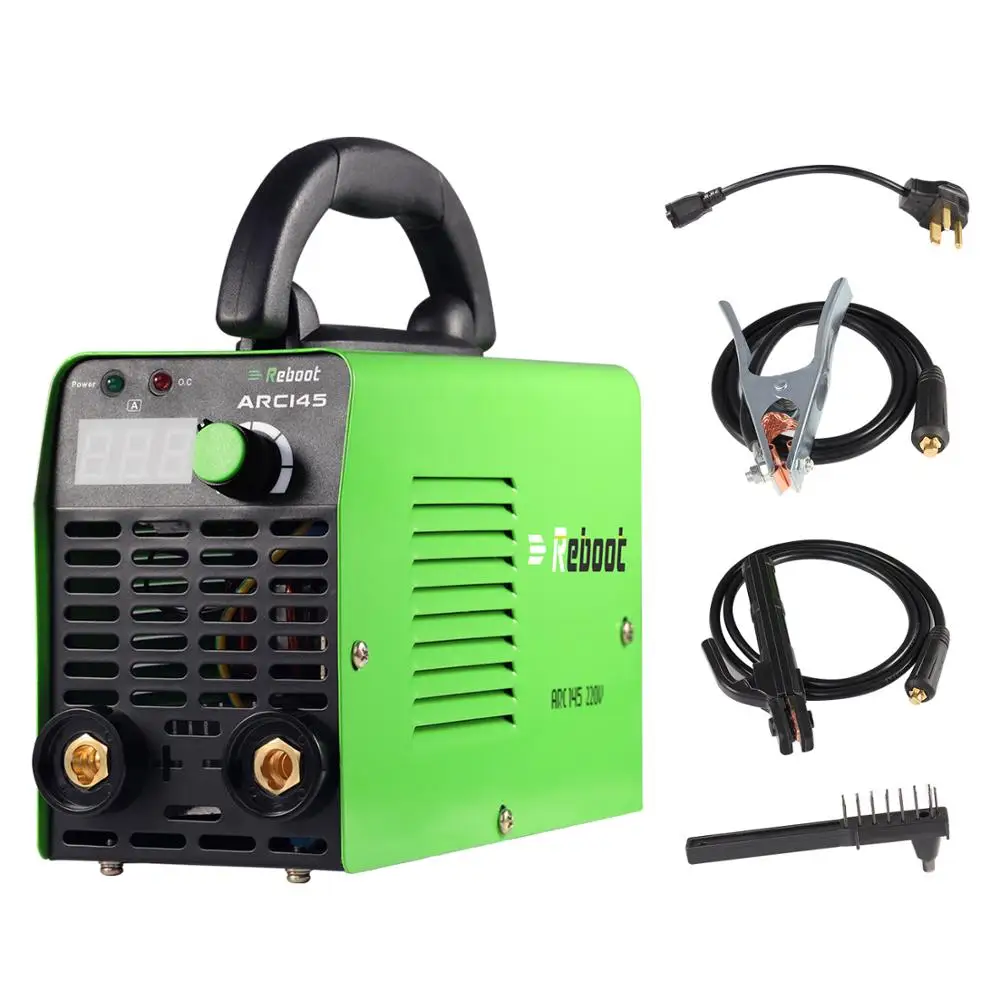 US $66.00 SecondHand Welder ARC Welding Machine 145A AC 220V MMA Inverter Machine Mini 11618 inch Electrode Portable Welder