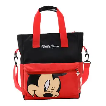 

Fashion New Mickey Handbags High quality Canvas Women bag High-capacity Shopping Big Shoulder bag Female bag