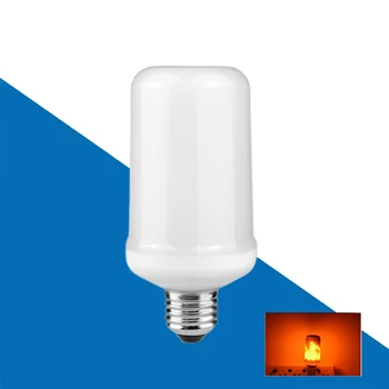 

E27 Simulation Flame Effect LED Bulb Corn light Emulation Fire Flicker Burning Flameless Decoration lamp lantern 110V-240V