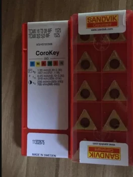 

10PCS CARBIDE INSERT TCMX 16T308-WF 1525