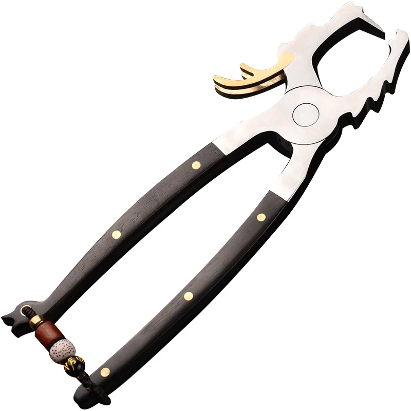 Tea tongs 304 stainless steel Pu'er tea knife manual special tea brick cake prying knife opener accessories