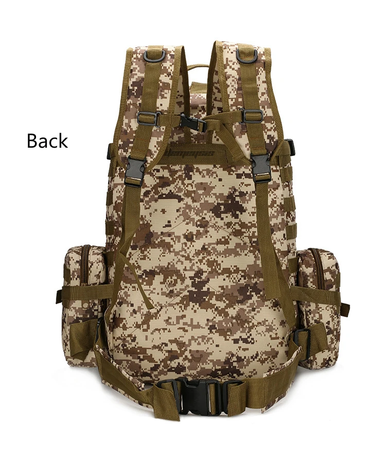 50л большой емкости армейский тактический рюкзак Водонепроницаемый Открытый охотничий походный Рюкзак Molle военные сумки походные рюкзаки рюкзак