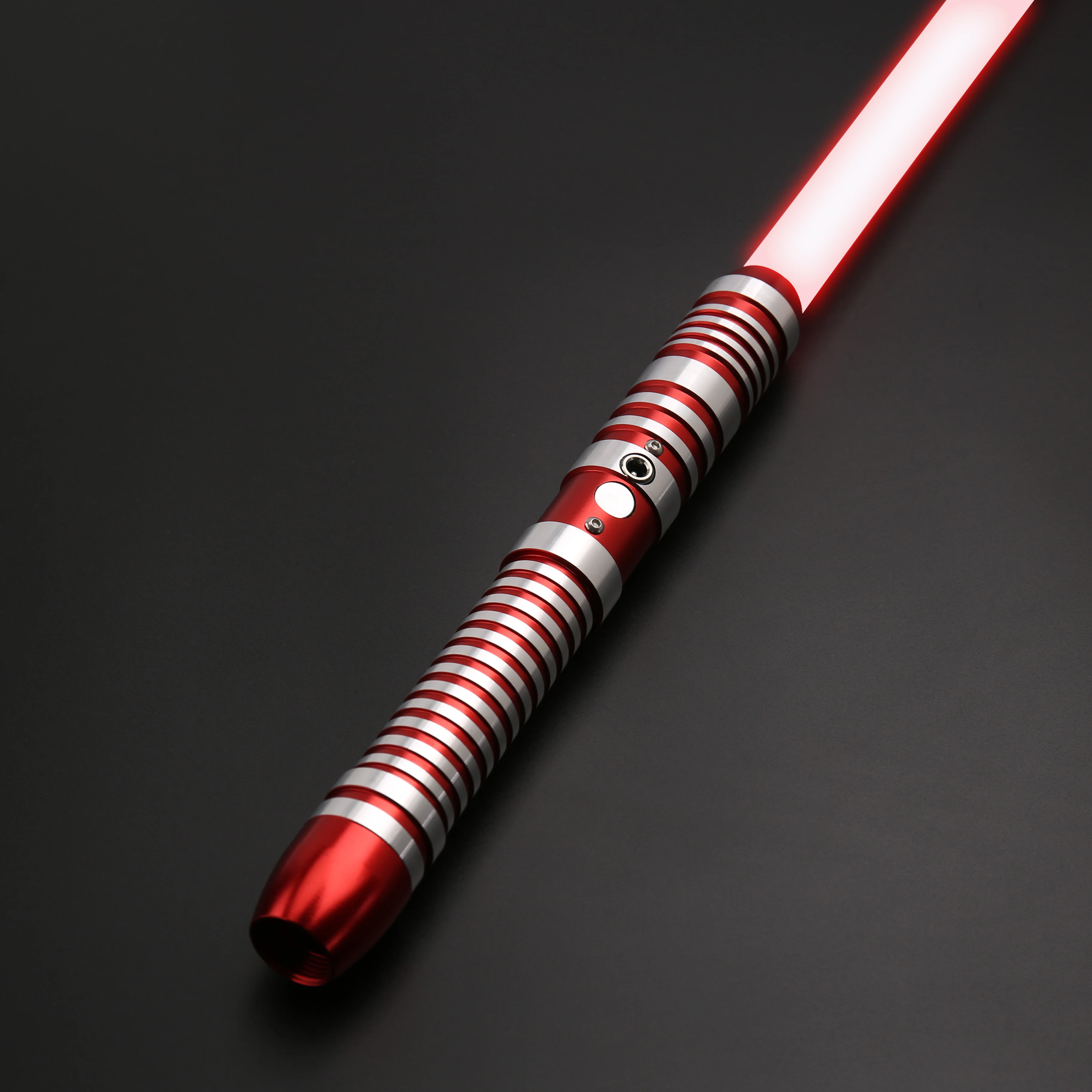 Световой меч TXQSABER для косплея RGB металлическая ручка лезвие 7/8 дюймов тяжелый