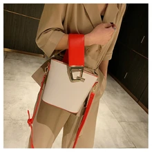 Новинка, Ретро стиль, женские дизайнерские Сумки из искусственной кожи, высокое качество, сумки через плечо, дамская модная брендовая Сумка-тоут с ремешком