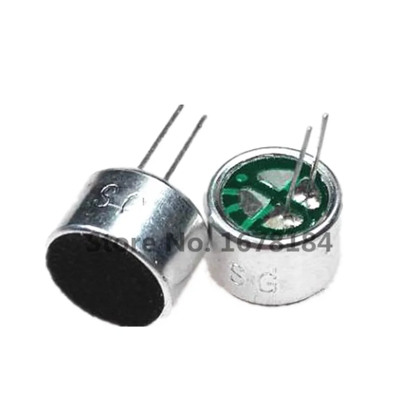 50pcs/lot 9X7mm Capacitive Electret Microphone Pick Up Sensitivity 52Dsensitivesensitive
