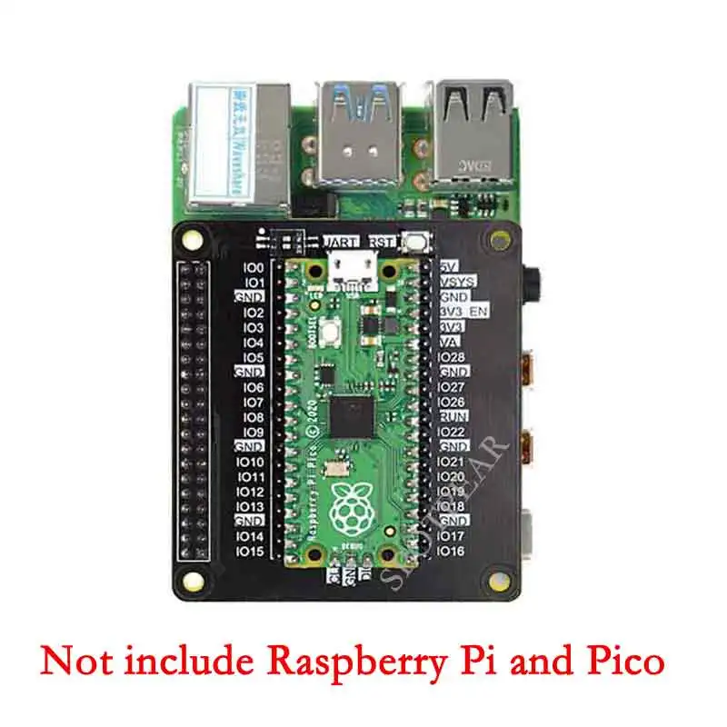 Raspberry Pi Pico подвесная Плата расширения Серийный порт/SWD sup порт 3B / + /4B | Компьютеры и
