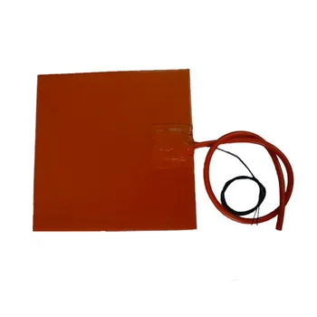 

360*360mm 220V silicone rubber heater with 100k thermistor and 3m adhesive