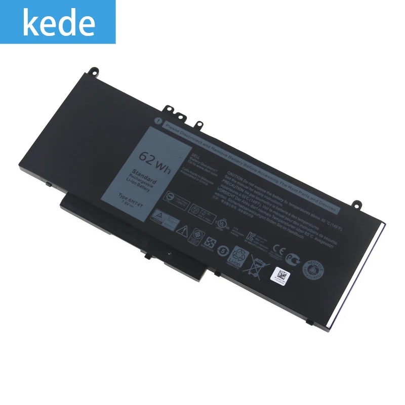 Kede ноутбук батарея 6MT4T для Dell Latitude E5470 E5570 Тетрадь 15," M3510 7V69Y TXF9M 79VRK 07V69Y 7,6 V 62WH