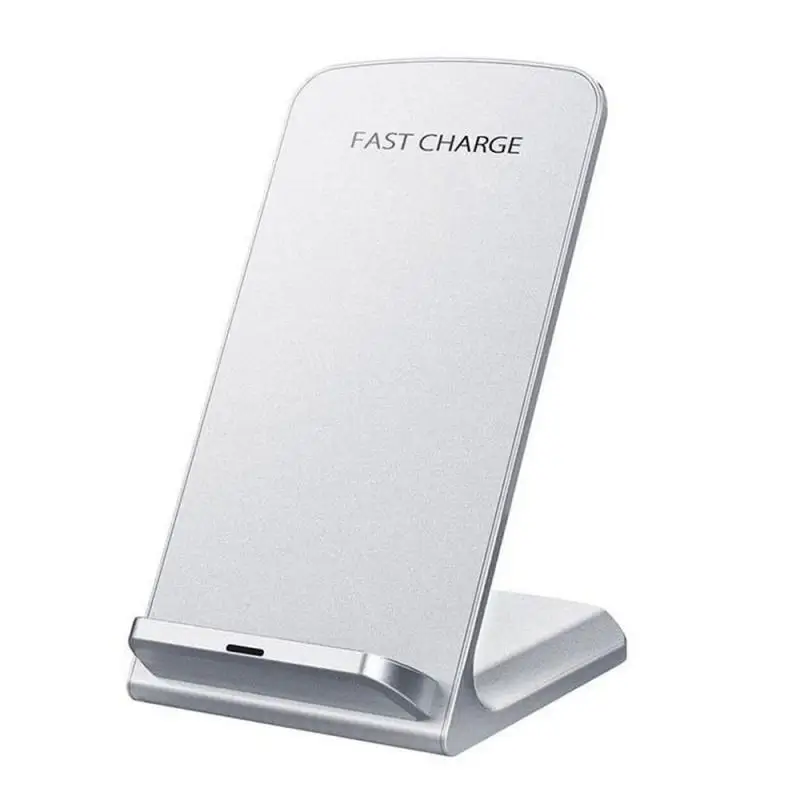 Вертикальная подставка Беспроводное зарядное устройство настольная подставка Беспроводная зарядная станция зарядное устройство для мобильного телефона для Iphone samsung huawei One