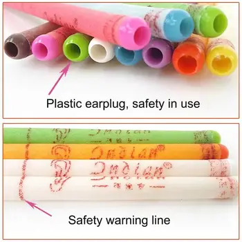 

Coning Beewax Natural Ear Candle Ear Candling Therapy Straight Style Face Lift Tool Ear Care Thermo-Auricular Therapy