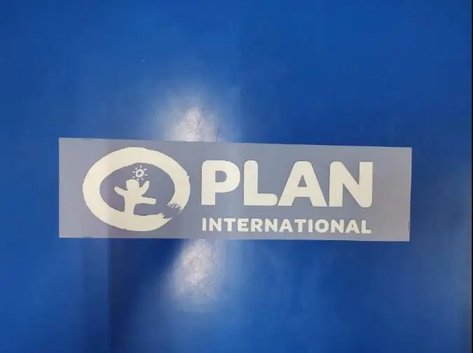 2021 Sponsor Plan International Patch Soccer iron on transfers for clothing | Дом и сад