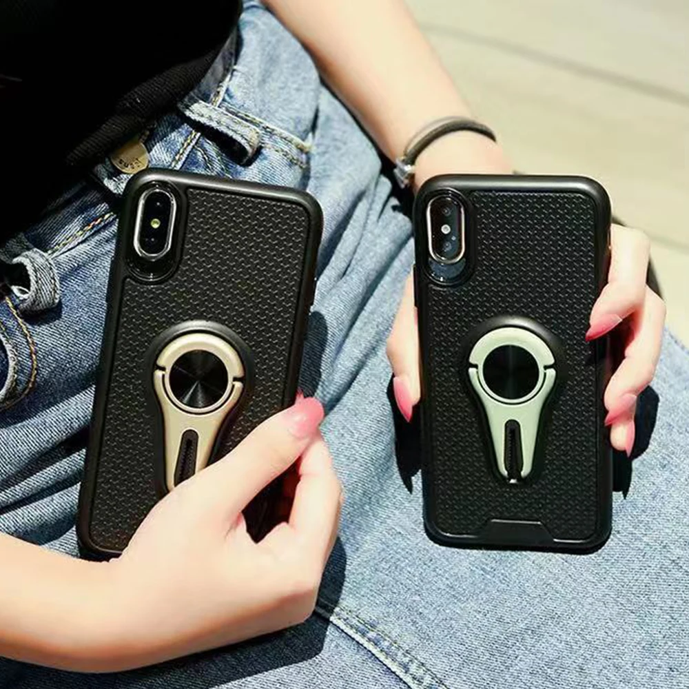 KISSCASE металлическое кольцо для телефона чехол iPhone 7 X XS MAX XR 6 6S Okus 8 5 5S SE