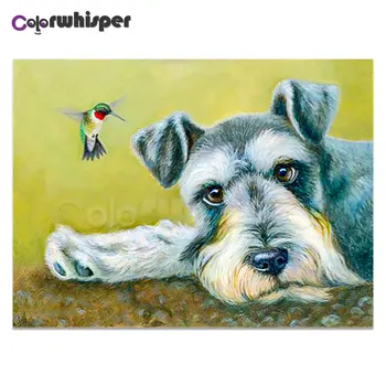 

Diamond Painting Full Square/Round Drill Dog Bird 5D Daimond Embroidery Cross Stitch Kit Mosaic Rhinestone Picture Decor S666