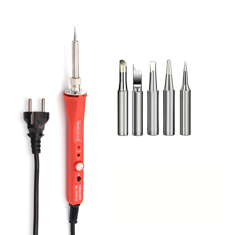 Tin Soldering Iron With Regulator 120W 110w Electric Solder kit 220V 110v Mini Handle Heat Pencil Welding Repair Tools | Инструменты