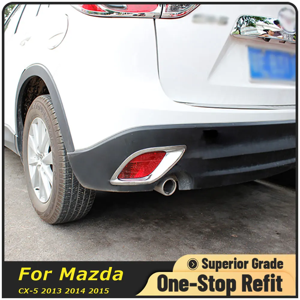 Автомобильный Стайлинг задний противотуманный фонарь крышка планки для Mazda CX-5 CX5