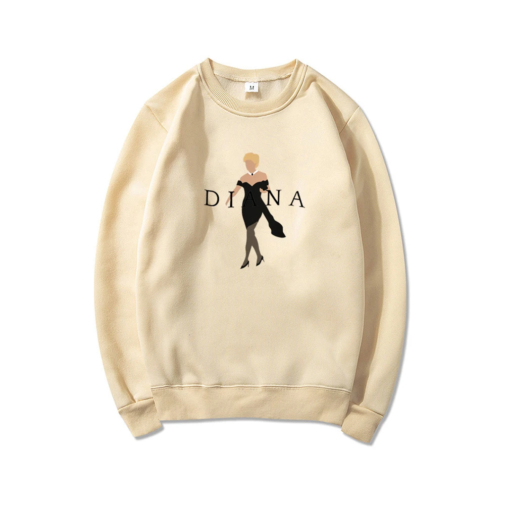 Sudadera de princesa Diana con estampado de Vinagte, sudaderas con