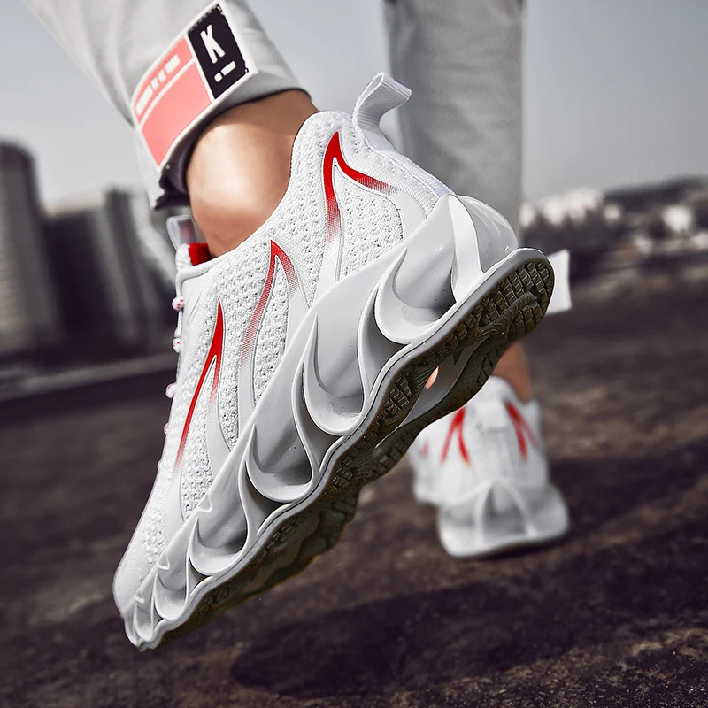 Новые кроссовки для бега, мужские кроссовки с амортизацией, дышащая Спортивная обувь Атлетическая для активного отдыха, тренировочные