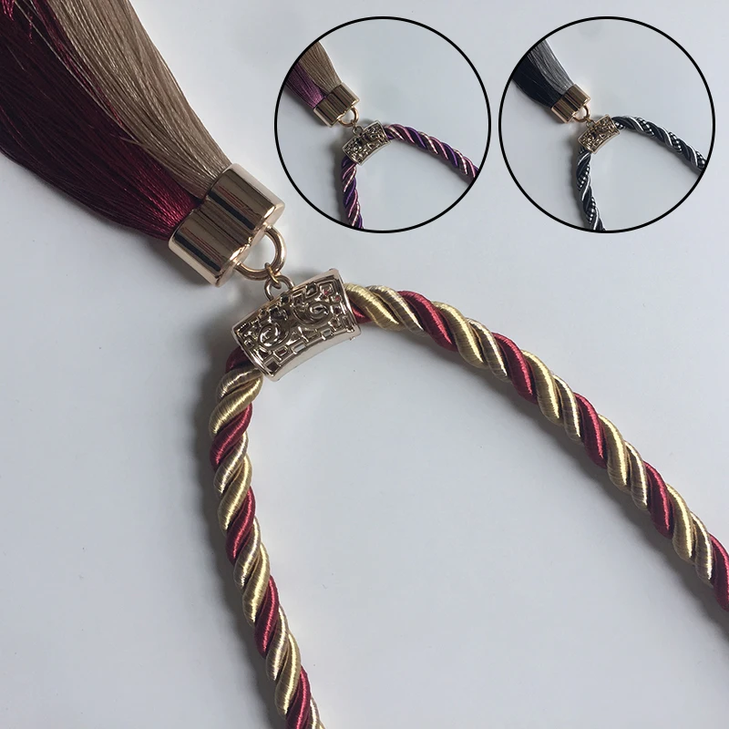 2pcs/Set Curtain Tiebacks European-Style Tie Tassel Rope Living Rooms 70cm