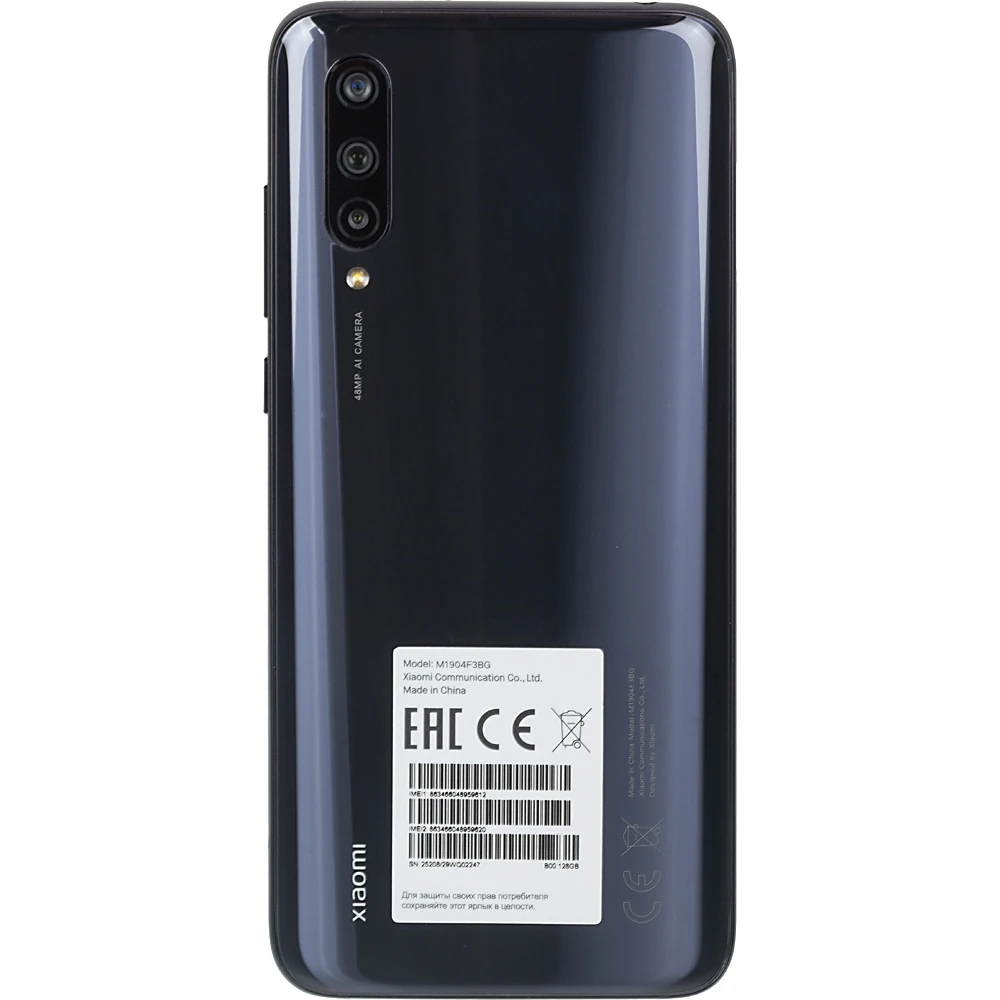 Смартфон XIAOMI Mi 9 Lite 128Gb, серый оникс