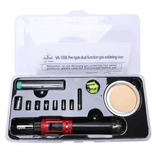 ABSF 1 шт. Электрический паяльник бутан газовый паяльник 12 в 1 Профессиональный Тип ручки двойная функция паяльник набор