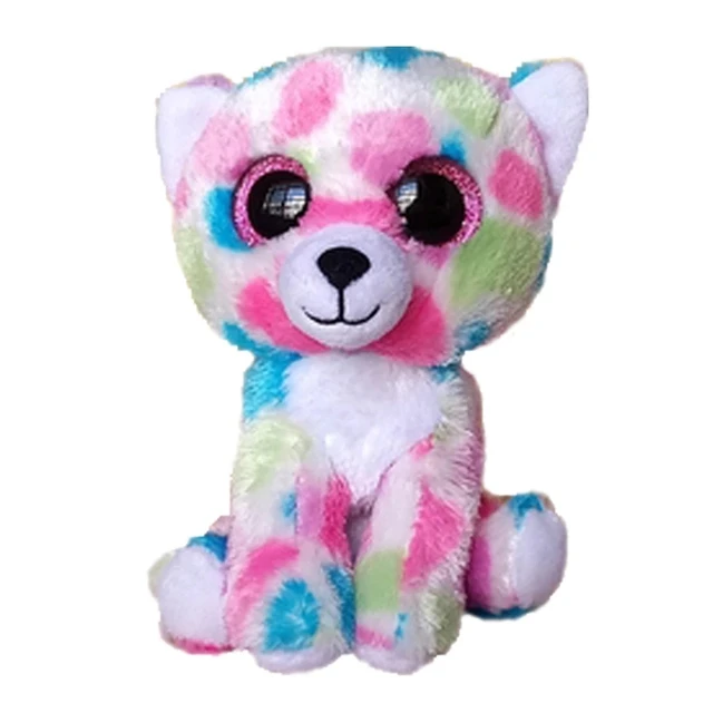 Ty Beanie Boos Big Eyes Unicorn Fox Cat Penguin Poodle Owl Plush Stuffed Animal Super Soft Bedside Toys Doll Gift For Kids 15CM 15cm