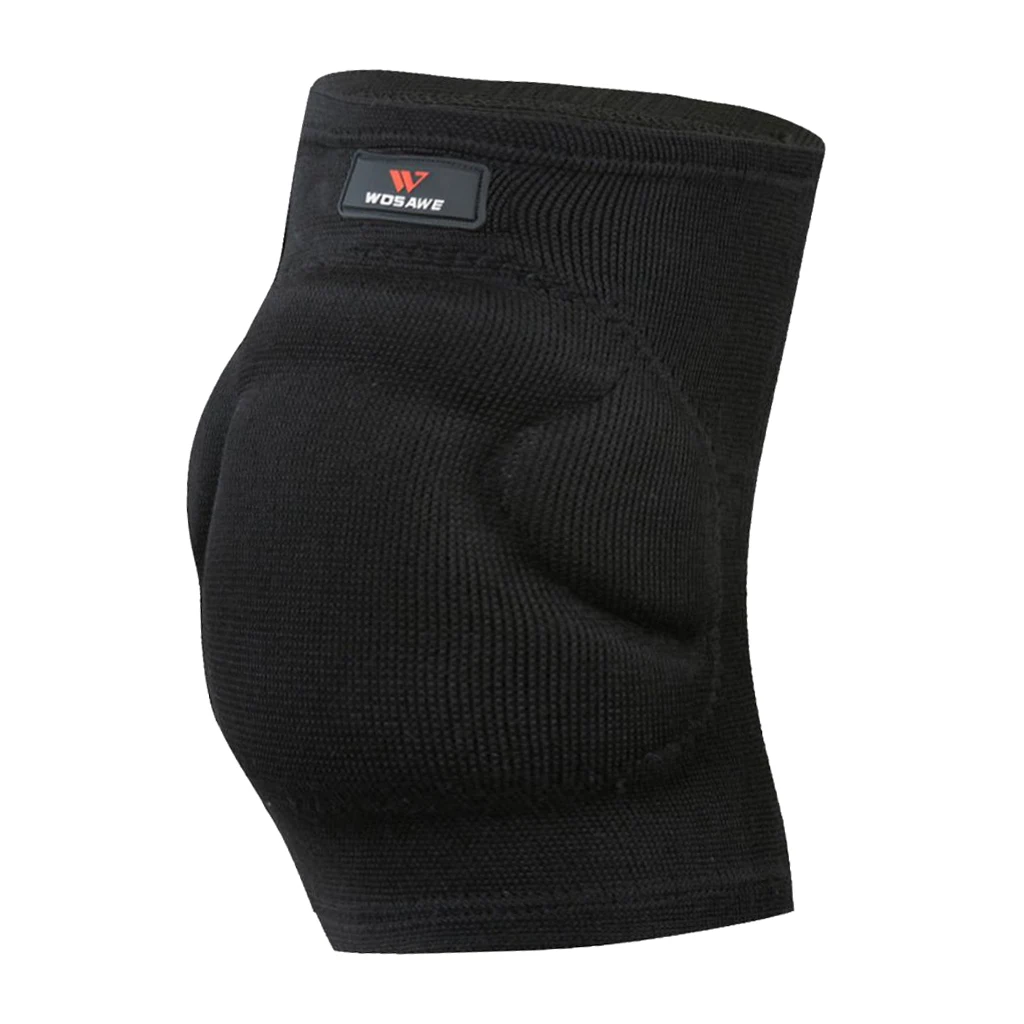 Unisex Knee Brace Support Compression Sleeves, Breathable Leg Wraps Pads for Running, Basketball, Running, Workout Black