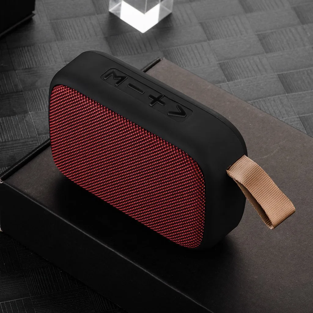 Портативная беспроводная Bluetooth стерео TF карта FM-динамик для смартфона планшета