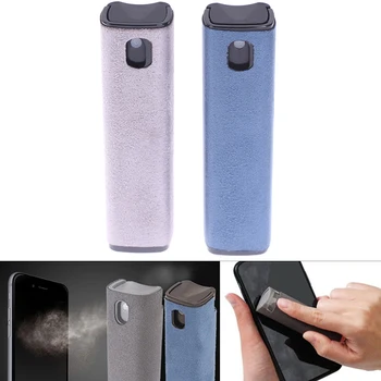 

Newest 2 In 1 Phone Screen Cleaner Spray Computer Mobile Phone Screen Dust Removal Tool Microfiber Cloth Set Cleaning Artifact