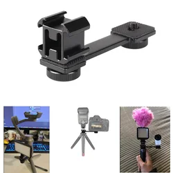 Flash Bracket Gimbal Stabilizer Extension Bar Microphone Stand For Zhiyun Smooth 4 Crane 2 Tripod Monitor LED Light Canon Nikon