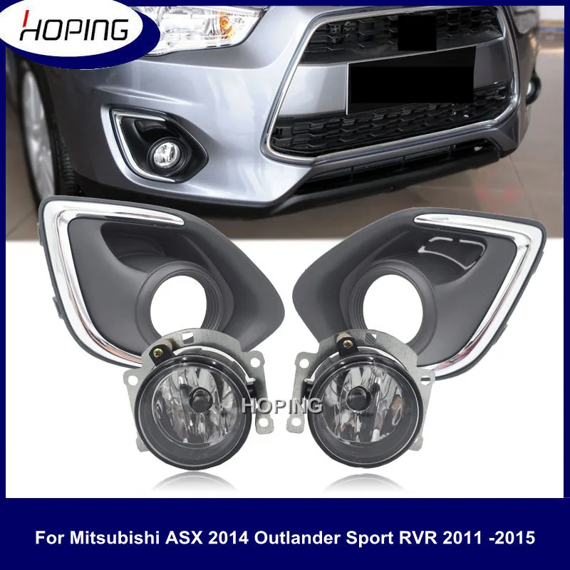 

4 шт., противотумансветильник на передний бампер Mitsubishi ASX 2014 для Outlander Sport RVR 2011 2012 2013 2014 2015