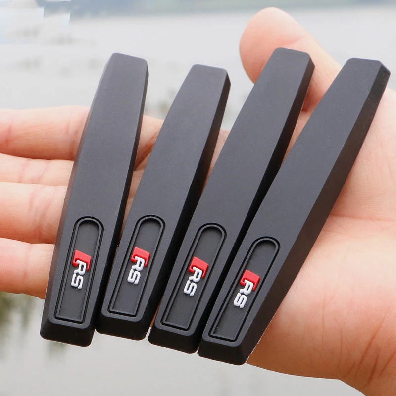 

For audi RS door Anti-collision strip Rearview mirror body anti-rubbing Door protection strip car styling protection sticker