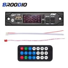 Placa decodificadora inalámbrica MP3 WMA WAV, USB, AUX, 3,5 MM, módulo de reproductor de Audio MP3 para coche, tarjeta TF, decodificador FM con mando a distancia