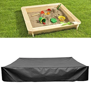 

Children Toy Square Foldable Protective Sandpit Pool Sandbox Cover Bunker Dustproof Waterproof Sun Shade Outdoor Garden Shelter