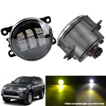 

2pcs/pair Car styling front bumper H11 LED fog Lights For M-itsubishi Pajero Sport /Montero Sport/Nativa/Prajero