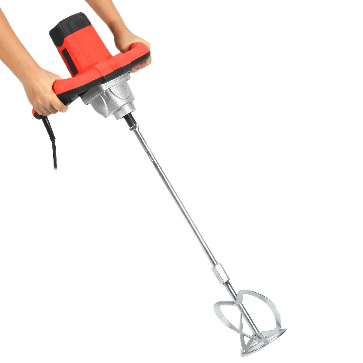 Drillpro 220V 2800W двойной с длинными и короткими зубьями 6 Скоростной ручной краски цементный раствор Электрический растворосмеситель шпатлевка смеситель для сыпучих материалов