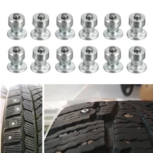 Зимние автомобильные шины шпильки Винт снег шипы колеса шины цепи для снега шпильки для обуви ATV авто мотоцикл колеса наконечники противоскользящие гвозди